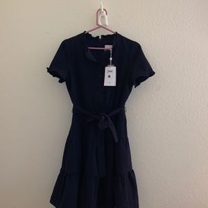 MIDI royal blue dress